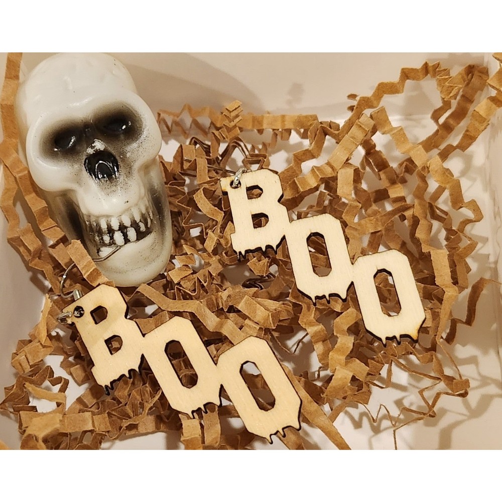 Boo earrings